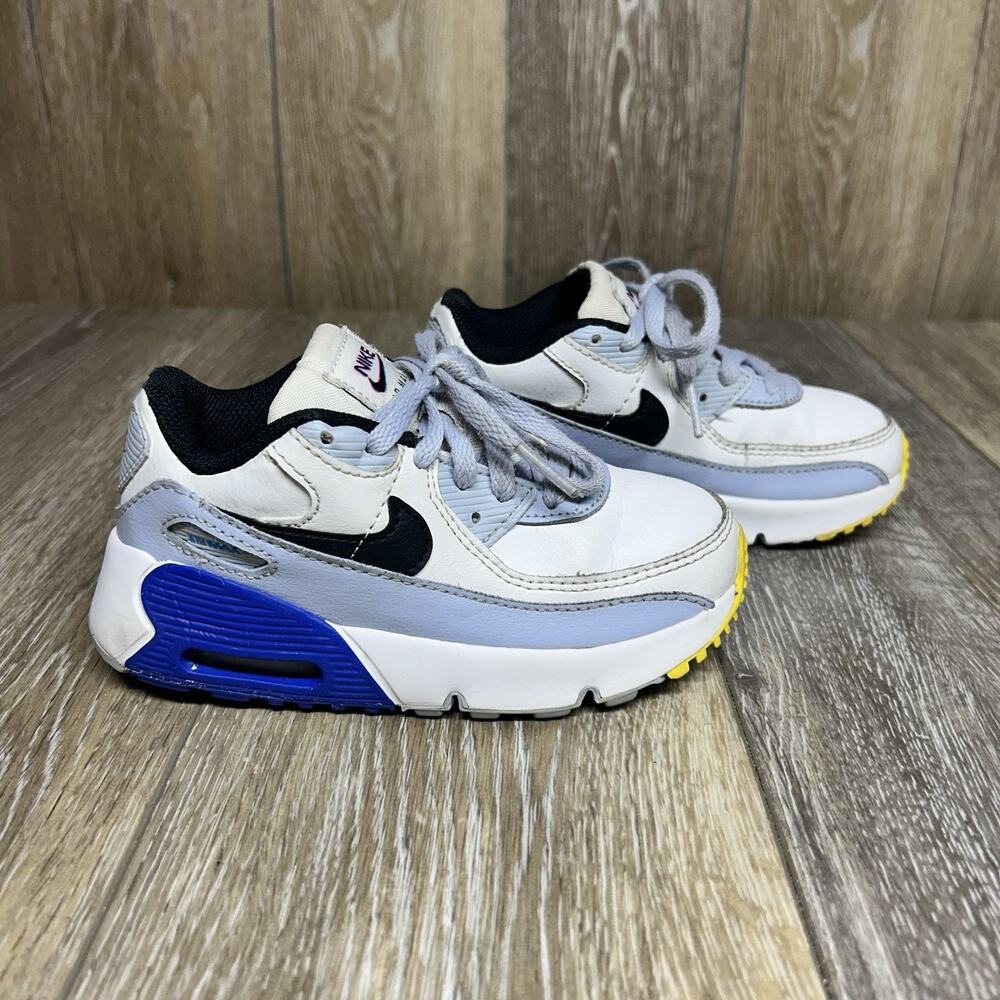 Nike Air Max 90 LTR White Whisper Blue DV3609-101 US Youth Size 10C Shoes